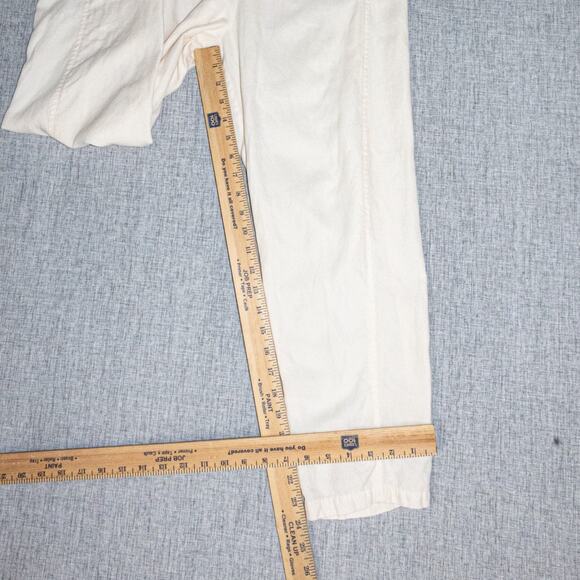 Hatch Maternity The Asher Maternity ant Elastic waist Ivory Beige size 2 / M - Picture 10 of 10